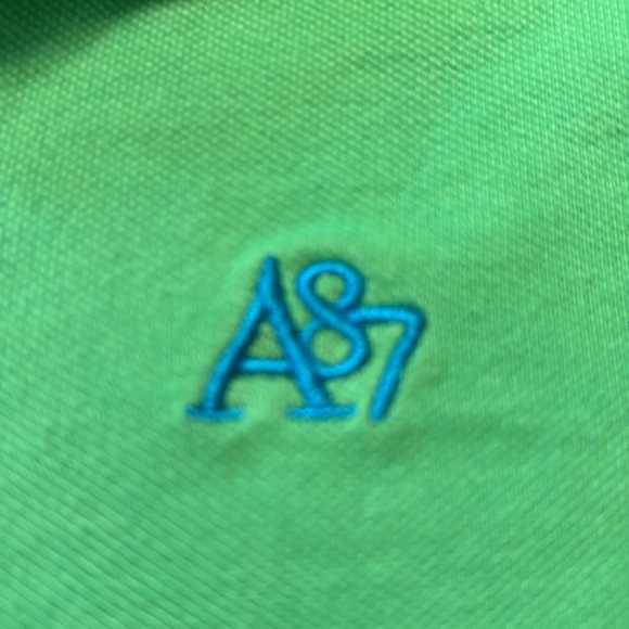 Aeropostale green polo - Picture 3 of 4